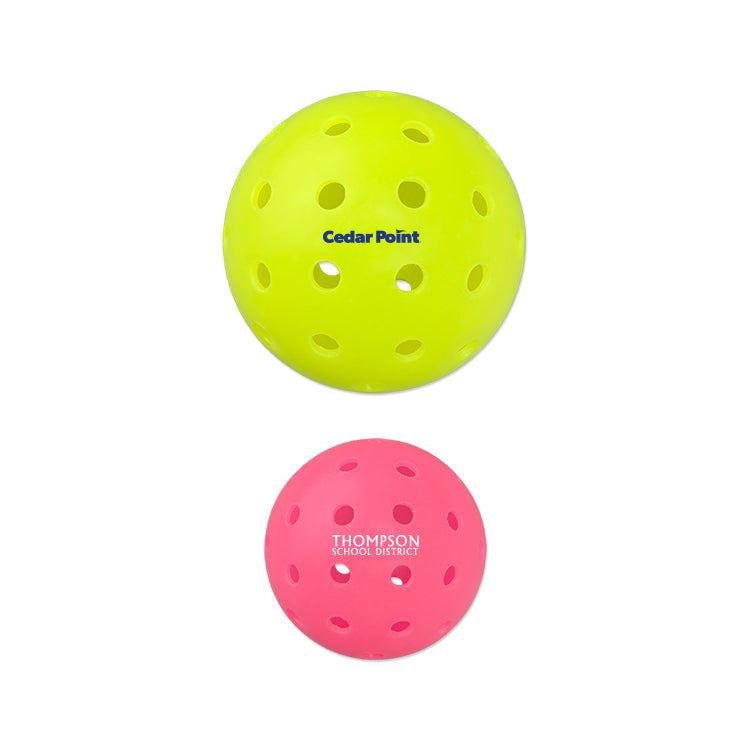 Neon Green 40 Hole Outdoor Seamless Pickleball