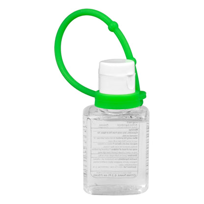 “SanPal S Connect” 0.5 oz Compact Hand Sanitizer Antibacterial Gel in Flip-Top Squeeze Bottle with C