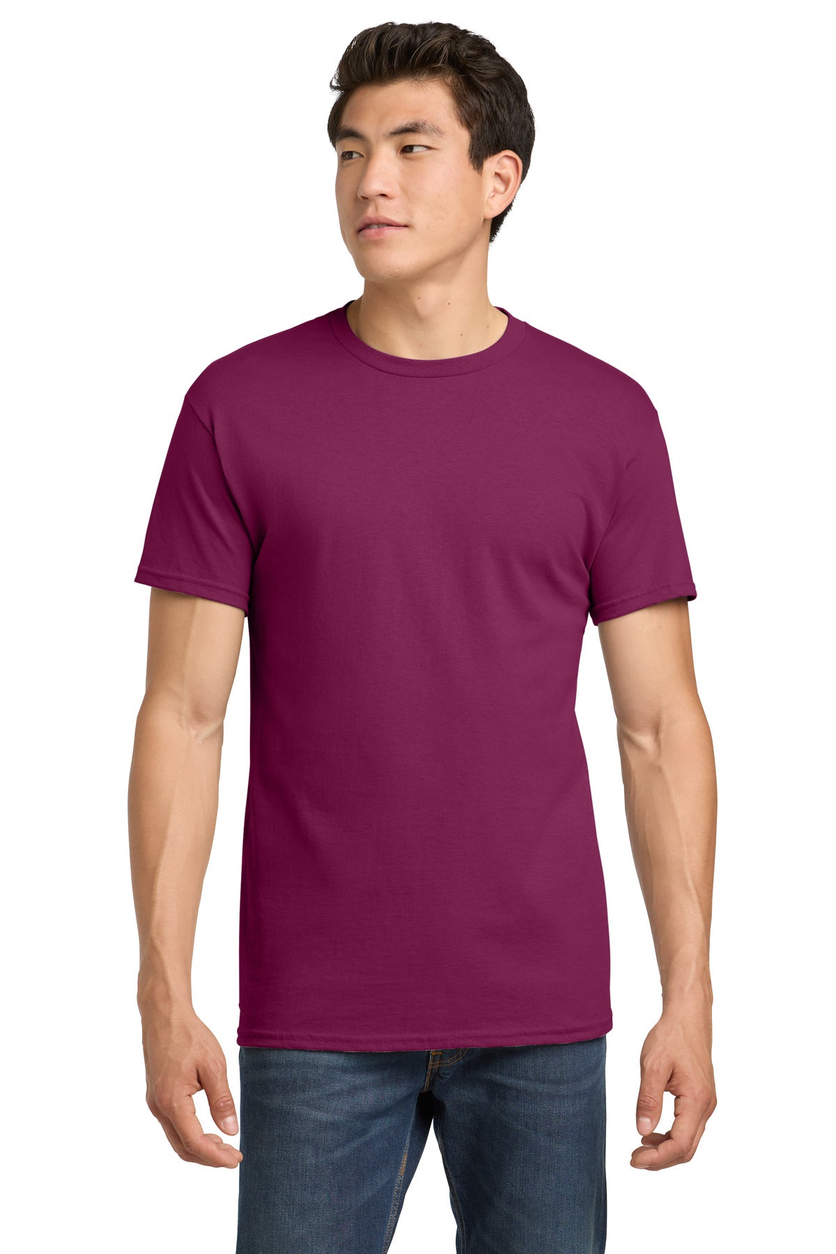 SanMar 5000_berry_model_front.jpg