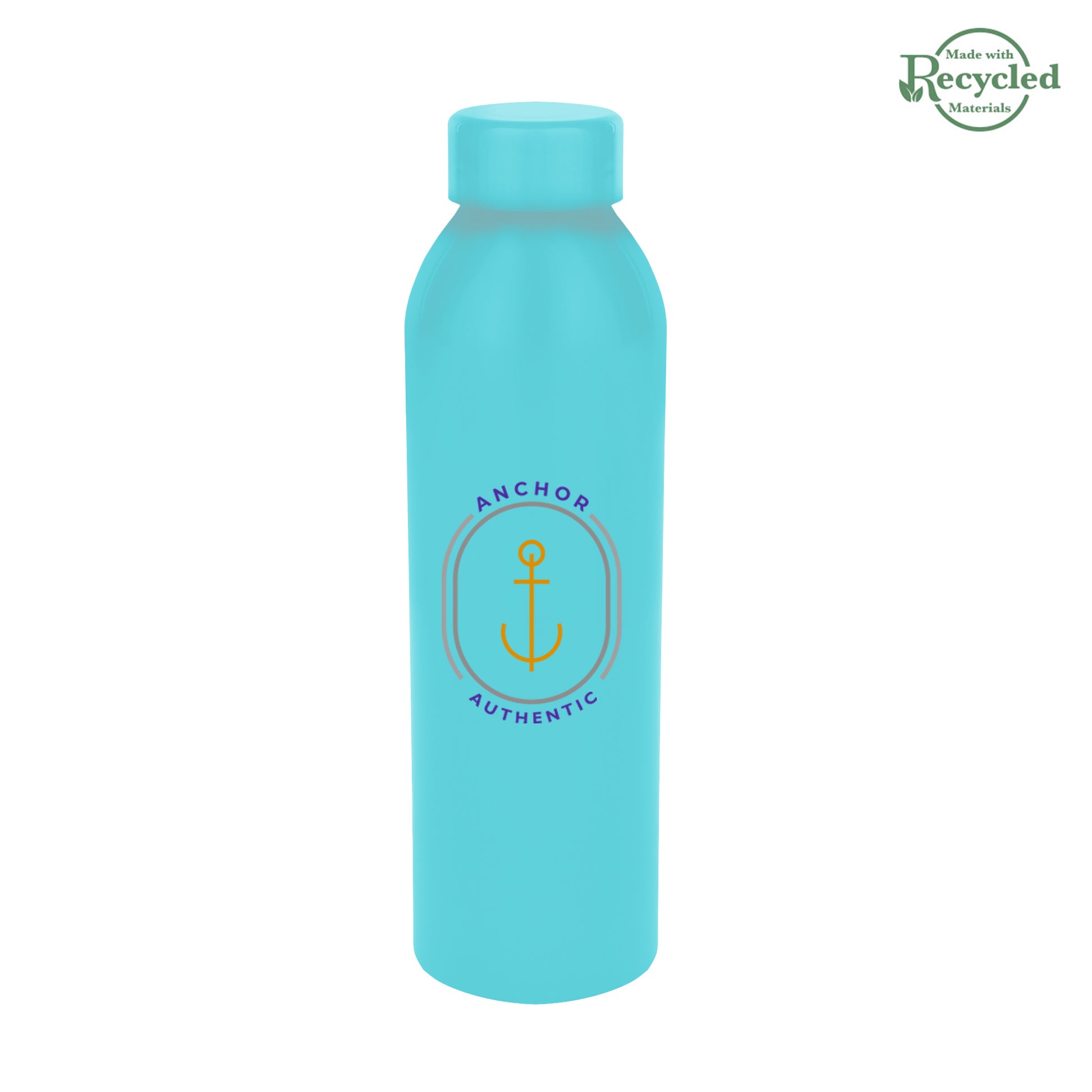 LIGHT BLUE 22 Oz. Serena Aluminum Bottle