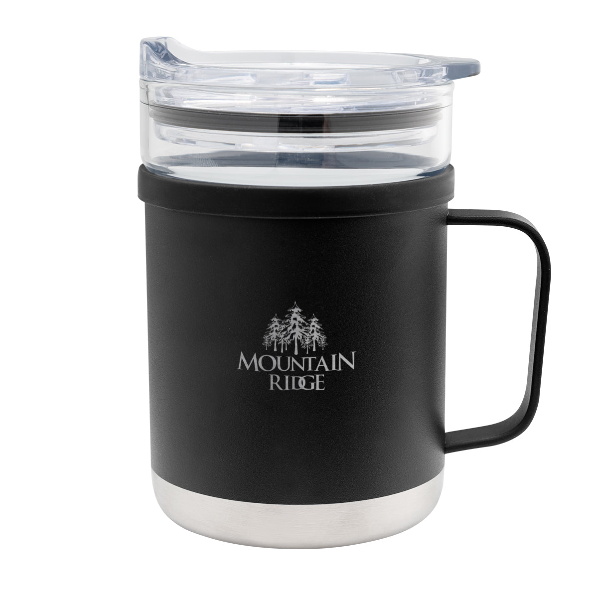15 Oz. Glass & Stainless Steel Mug