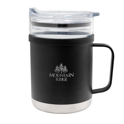 15 Oz. Glass & Stainless Steel Mug