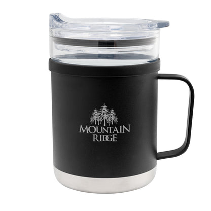15 Oz. Glass & Stainless Steel Mug