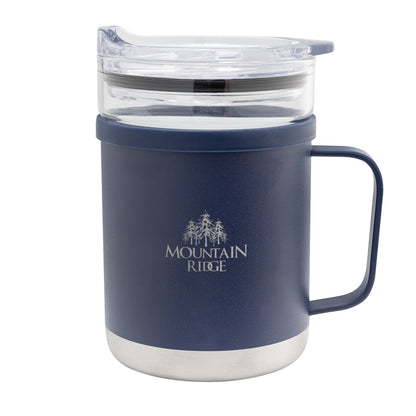 15 Oz. Glass & Stainless Steel Mug