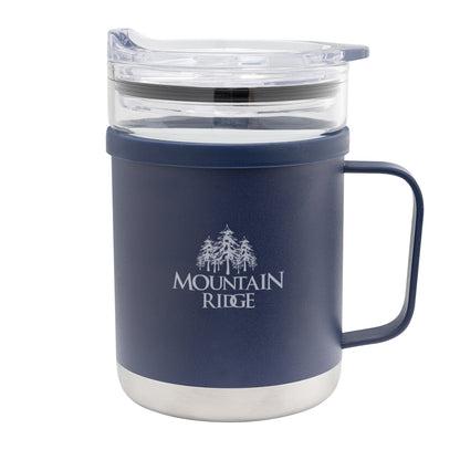 15 Oz. Glass & Stainless Steel Mug