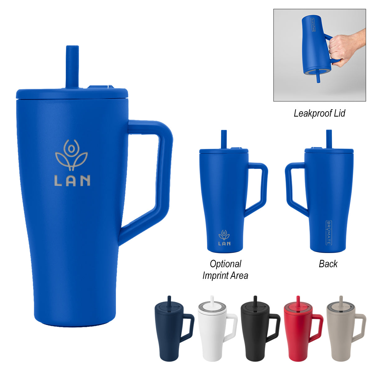 MATTE BLACK 30 Oz. BrüMate Era