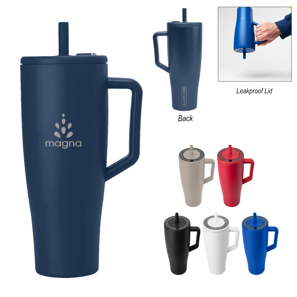 MATTE BLACK 40 Oz. BrüMate Era