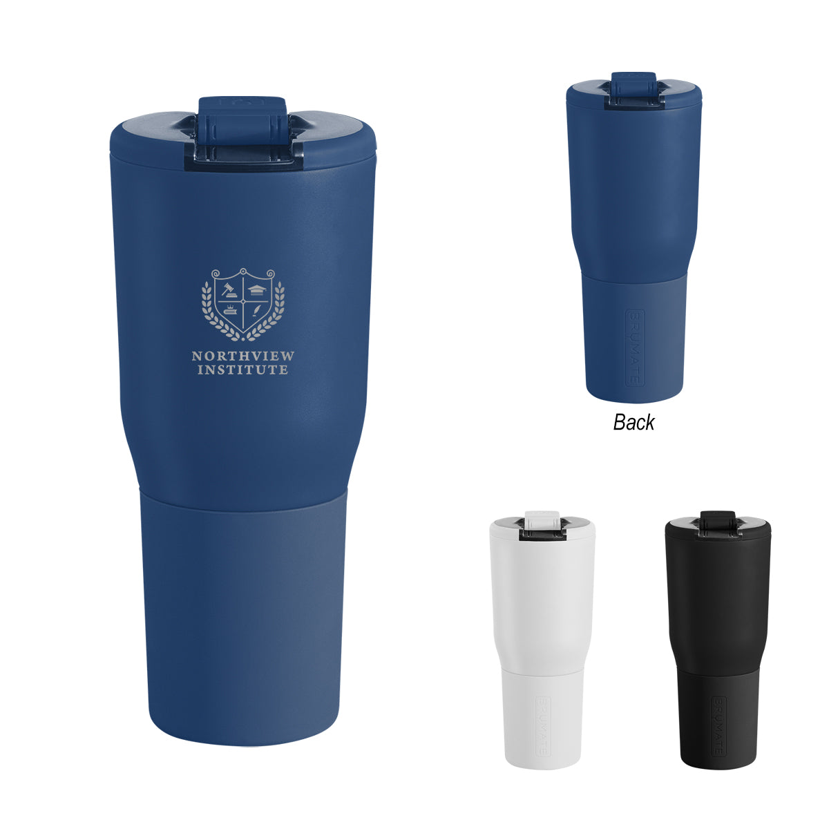 MATTE BLACK 35 Oz. BrüMate NAV