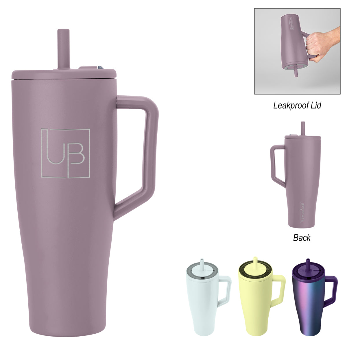 BLUE AGAVE 40 Oz. BrüMate Era Fashion Colors