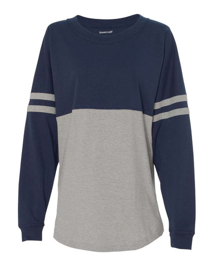 Women's Jersey Pom Pom Long Sleeve T-Shirt - T14