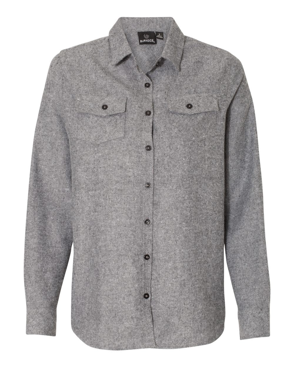 Women's Solid Flannel Shirt - 5200