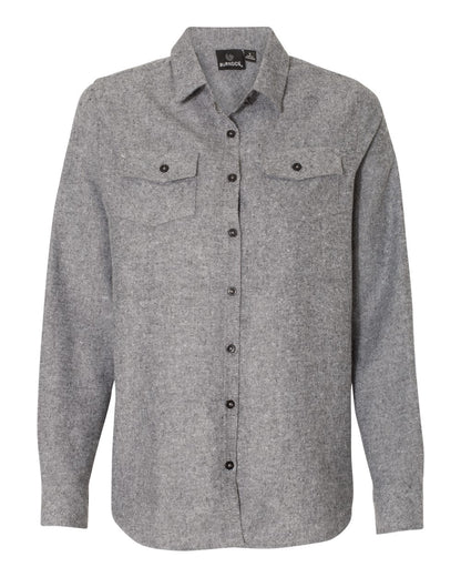 Women's Solid Flannel Shirt - 5200