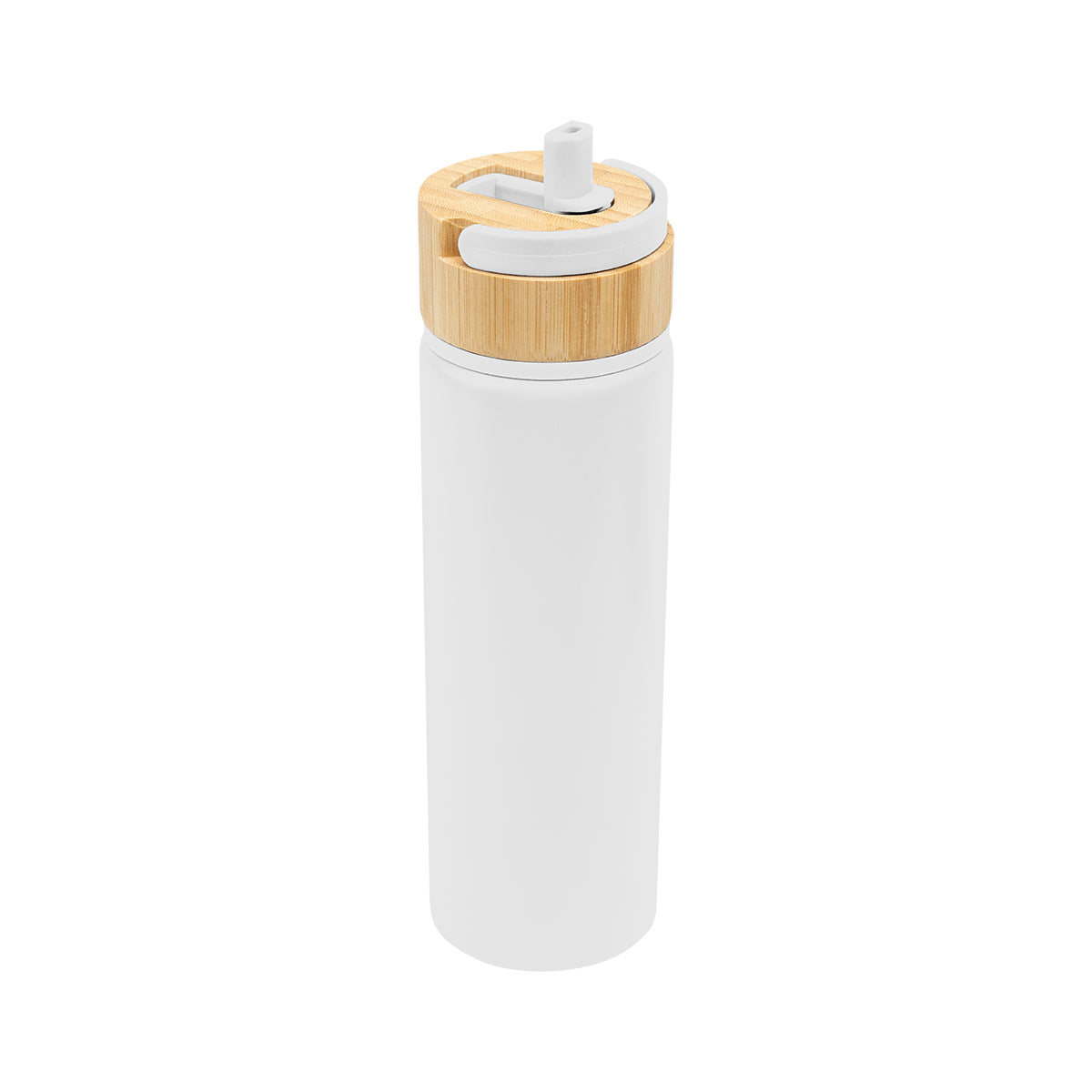 27 Oz. Ellis Recycled Aluminum Bottle With Bamboo Lid