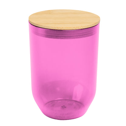 12 Oz. Montrose rPET Wine Tumbler With Bamboo Lid