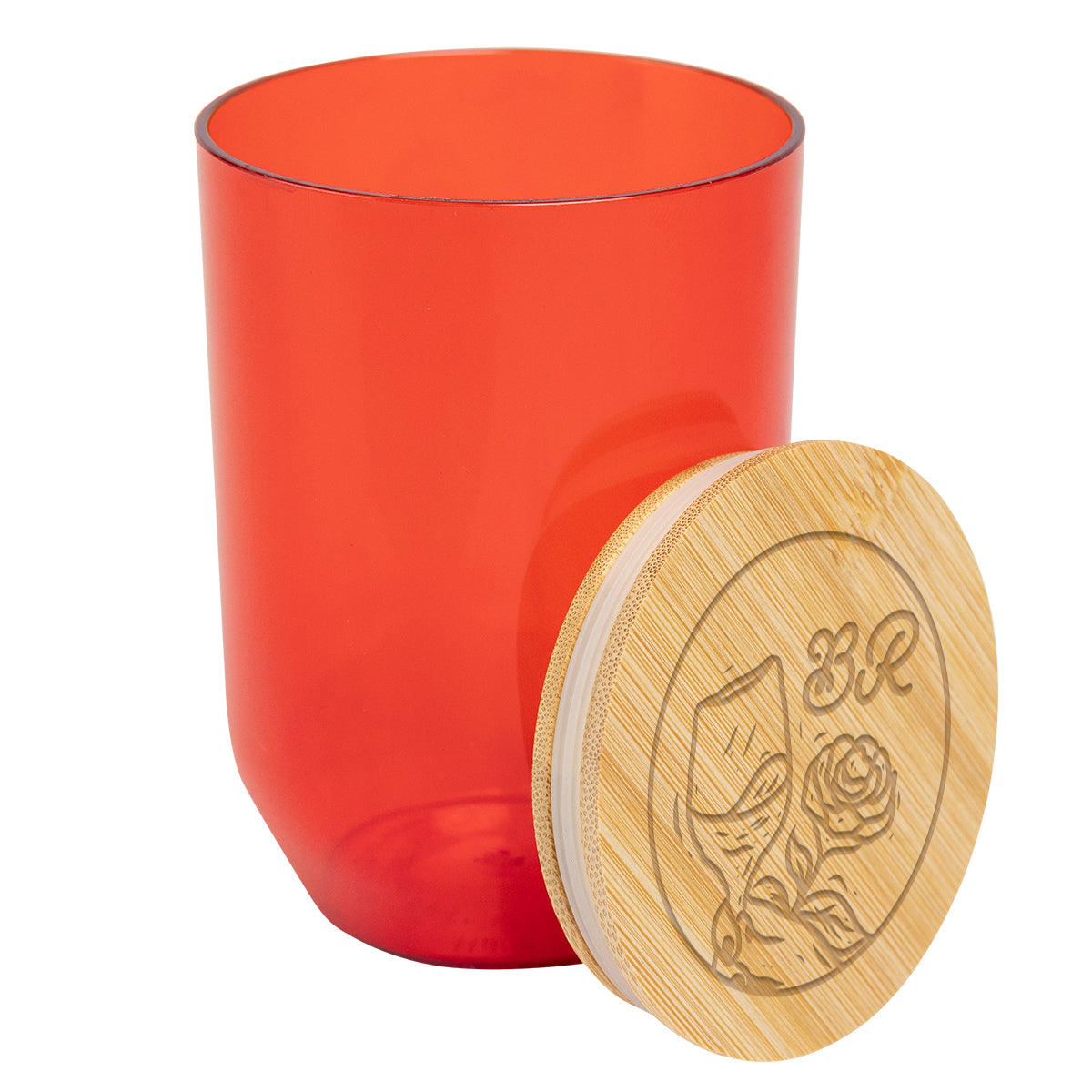 12 Oz. Montrose rPET Wine Tumbler With Bamboo Lid