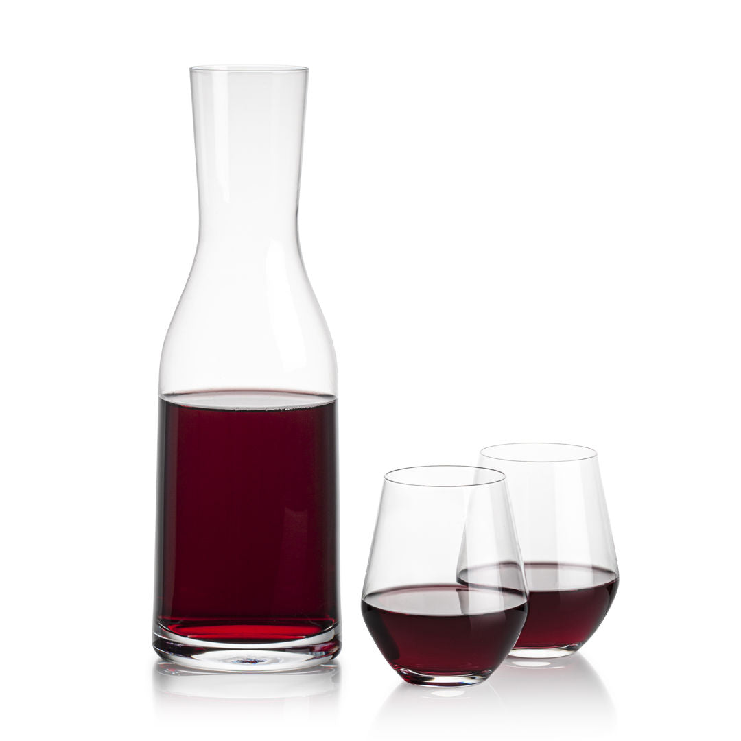 Caldmore Carafe & Reina Stemless Wine