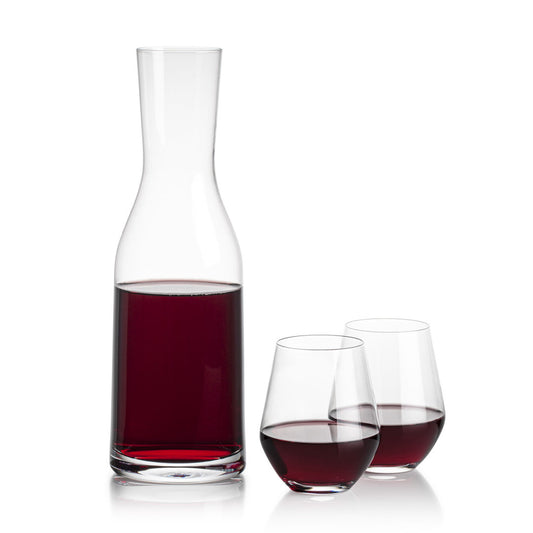 Caldmore Carafe & Reina Stemless Wine