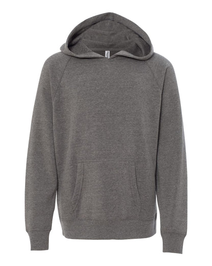 Youth Lightweight Special Blend Raglan Hooded Sweatshirt - PRM15YSB