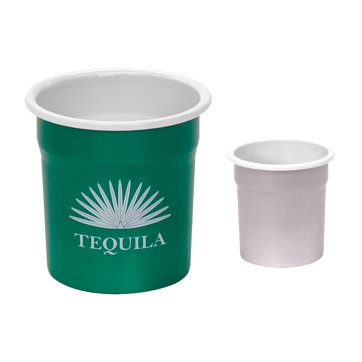GRAY 1.5 Oz. Steel Chill-Cups Aluminum Shot Cup
