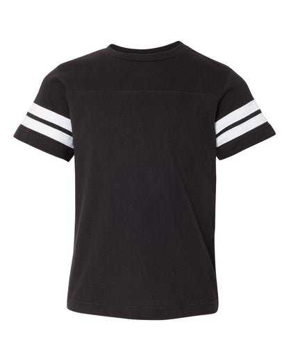 Youth Football Fine Jersey Tee - 6137