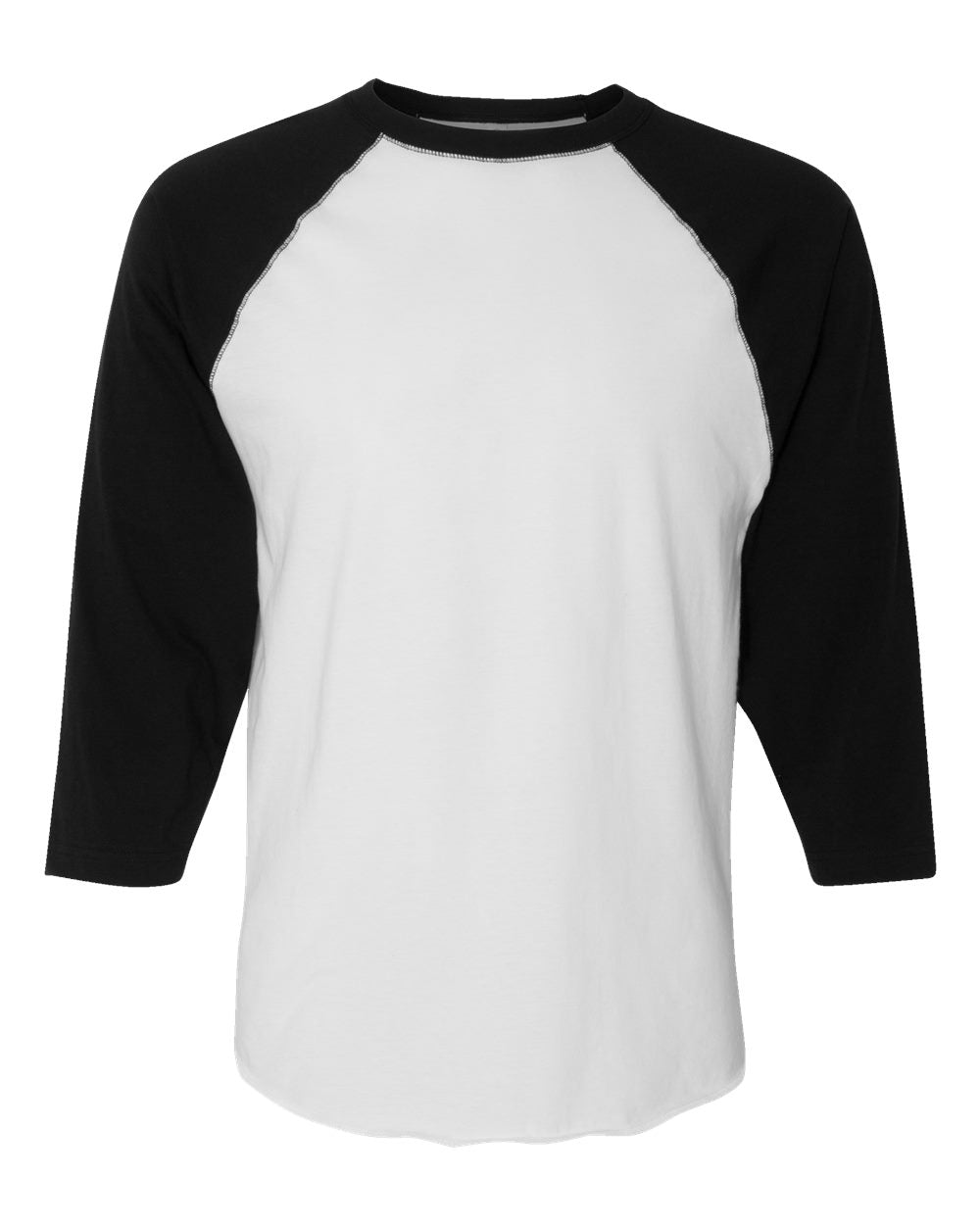 Men's Baseball Fine Jersey Three-Quarter Sleeve Tee - 6930