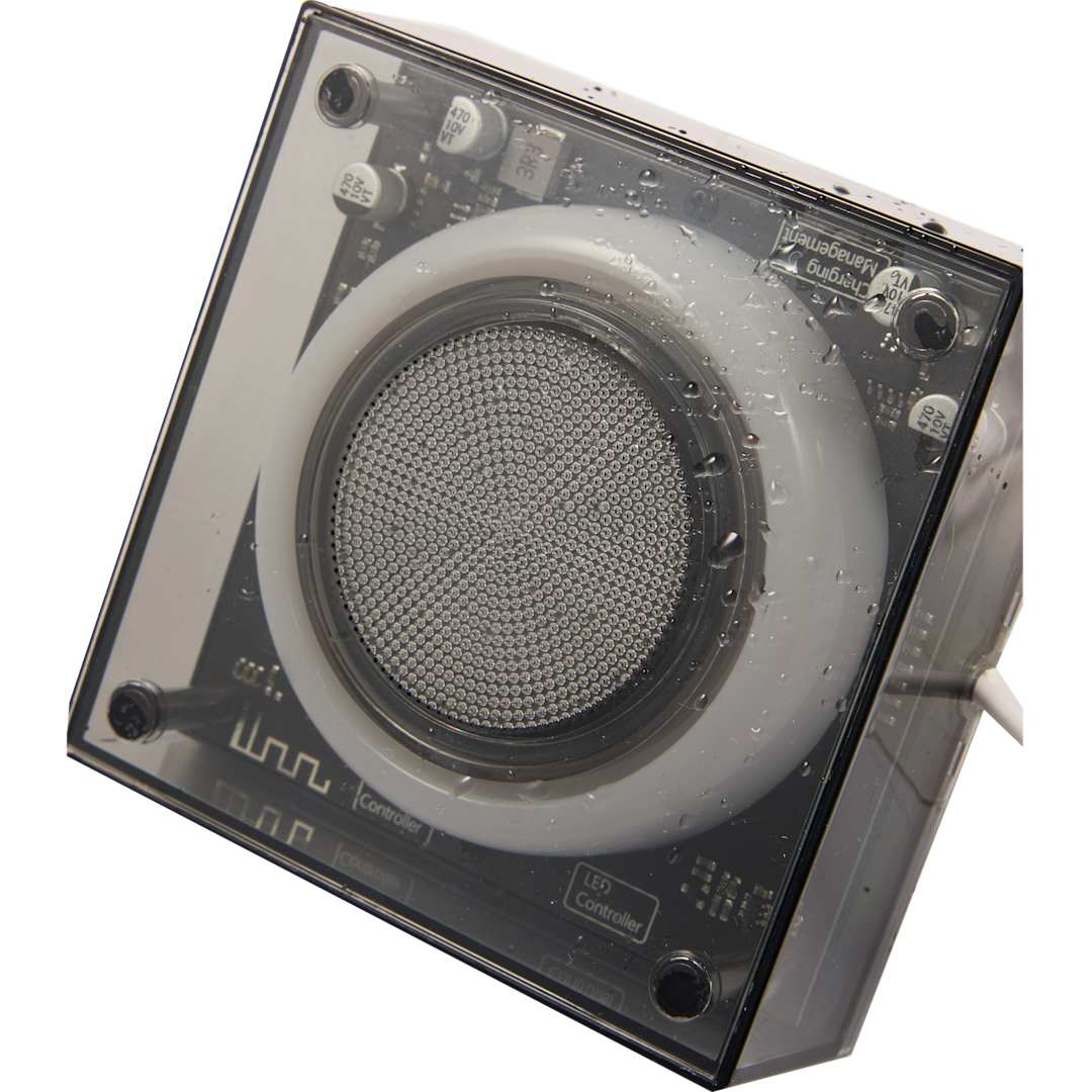 Clear Solekick™ Clear Bluetooth Speaker