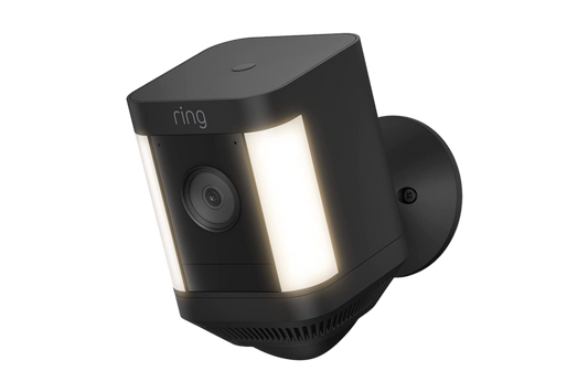 Ring Spotlight Cam Plus Battery - Black