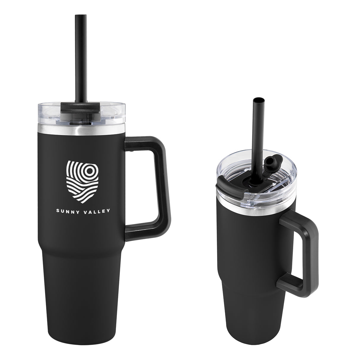 BLACK 30 Oz. Intrepid Recycled Stainless Steel Tumbler