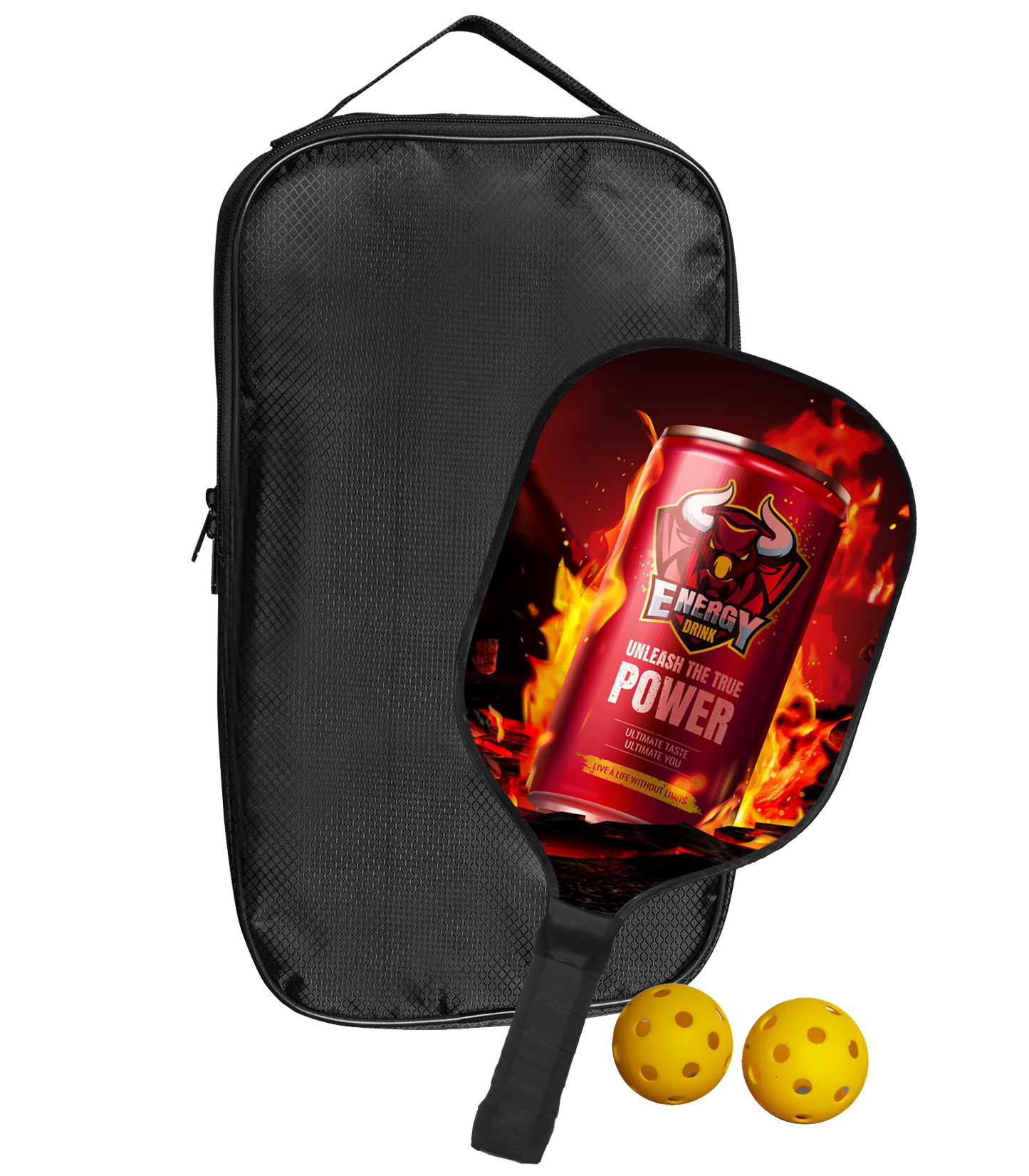 Black Graphite Pickleball Set (Single)