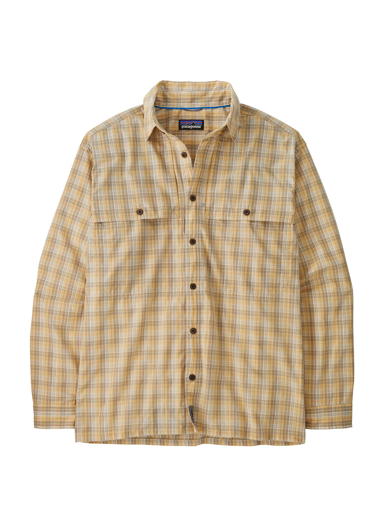 Patagonia Men's Long Sleeve Island Hopper Shirt - Dipper: Utility Blue - SM