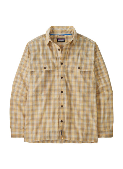 Patagonia Men's Long Sleeve Island Hopper Shirt - Dipper: Utility Blue - SM
