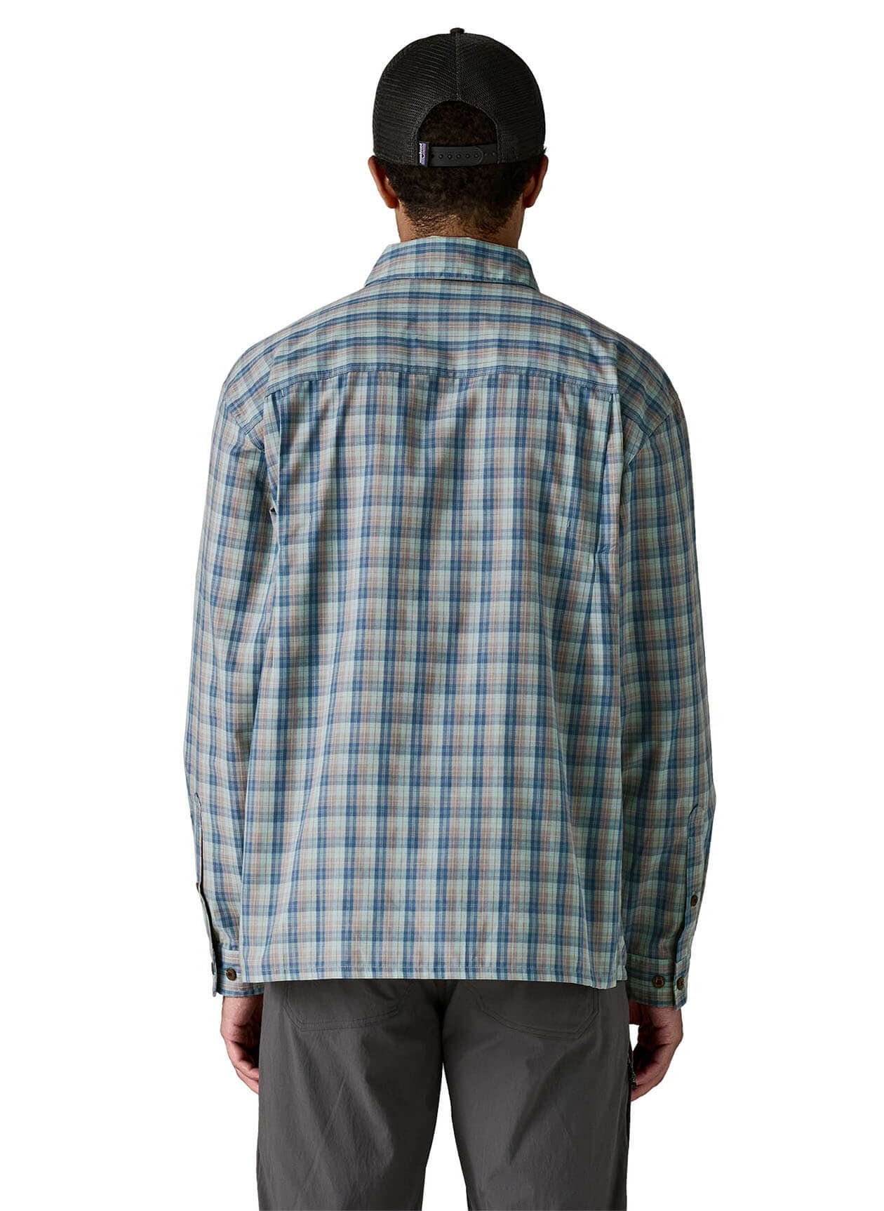 Patagonia Men's Long Sleeve Island Hopper Shirt - Dipper: Utility Blue - XS