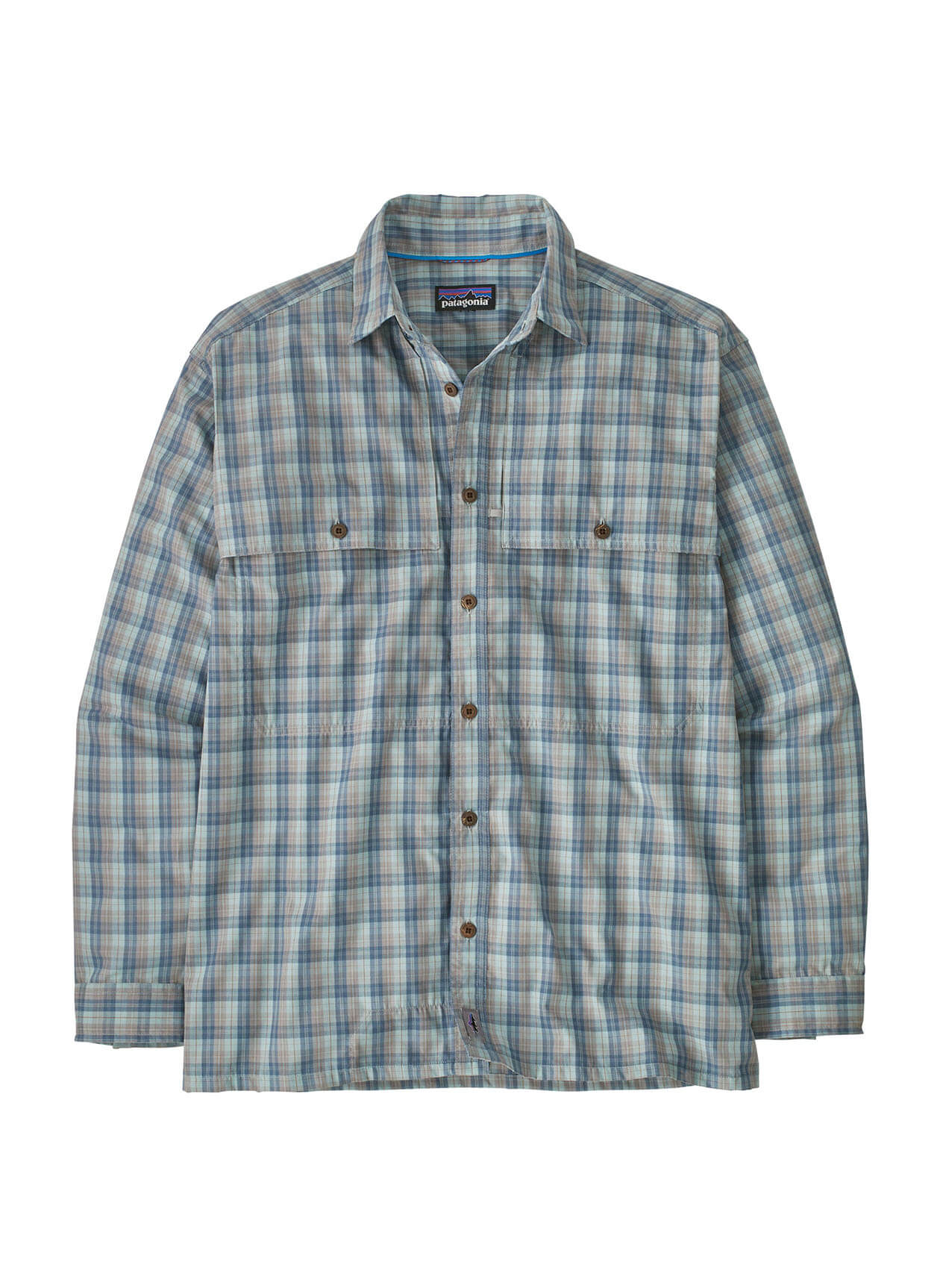 Patagonia Men's Long Sleeve Island Hopper Shirt - Dipper: Utility Blue - XS