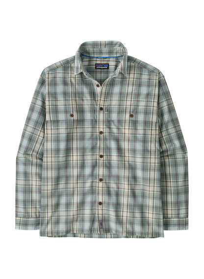 Patagonia Men's Long Sleeve Island Hopper Shirt - Dipper: Utility Blue - SM
