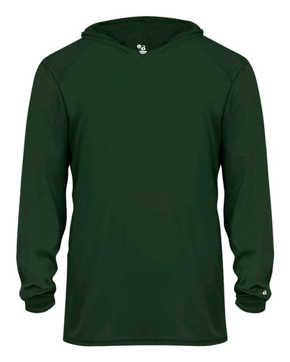 Youth B-Core Long Sleeve Hooded T-Shirt - 2105