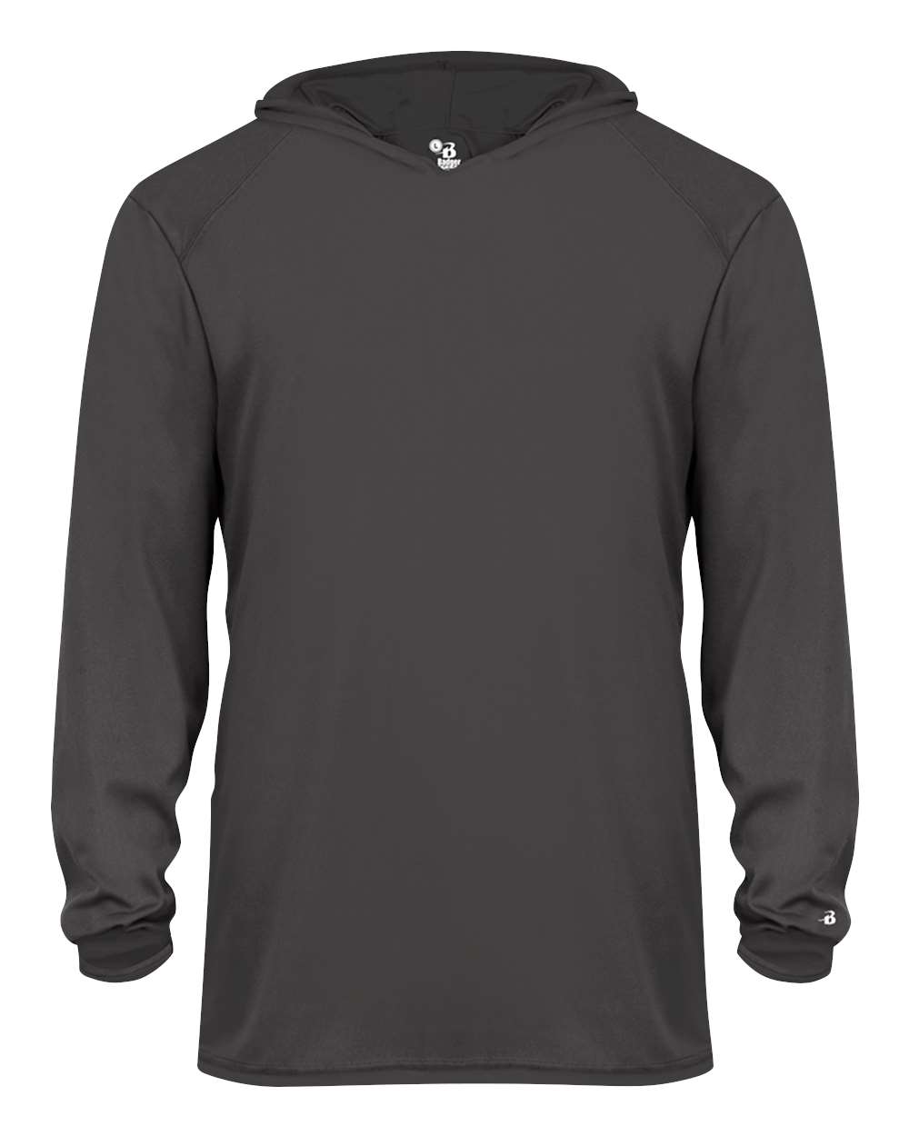 Youth B-Core Long Sleeve Hooded T-Shirt - 2105