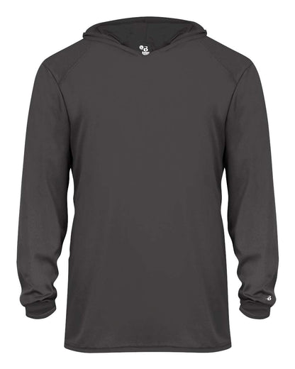Youth B-Core Long Sleeve Hooded T-Shirt - 2105