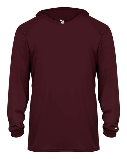 Youth B-Core Long Sleeve Hooded T-Shirt - 2105