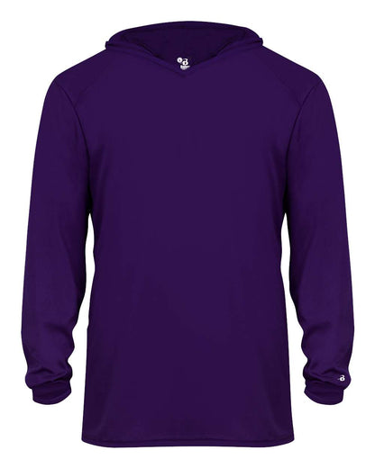 Youth B-Core Long Sleeve Hooded T-Shirt - 2105