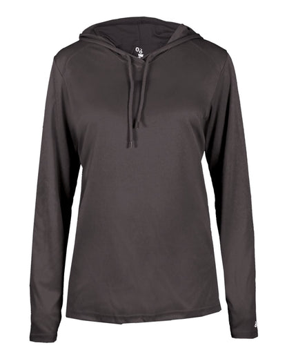 Women's B-Core Long Sleeve Hooded T-Shirt - 4165