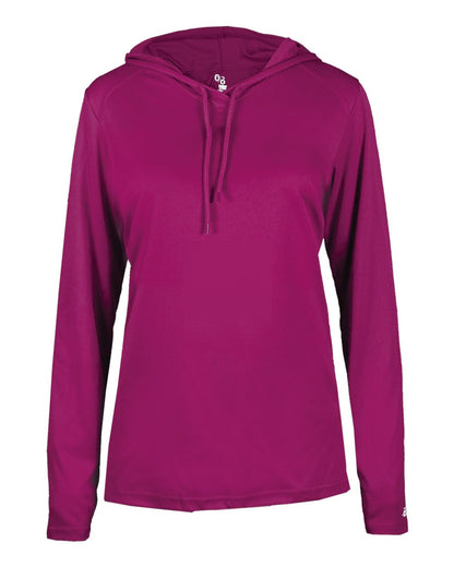 Women's B-Core Long Sleeve Hooded T-Shirt - 4165