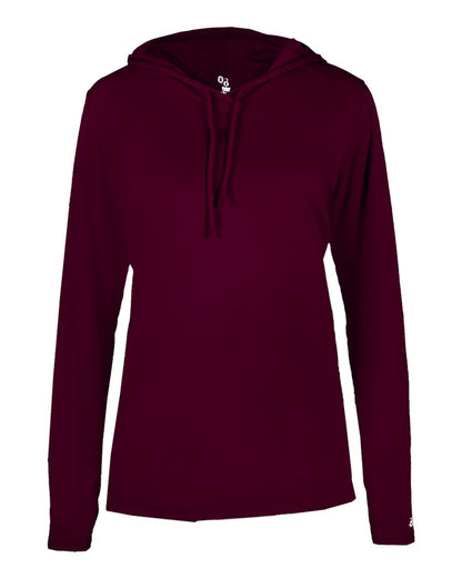 Women's B-Core Long Sleeve Hooded T-Shirt - 4165