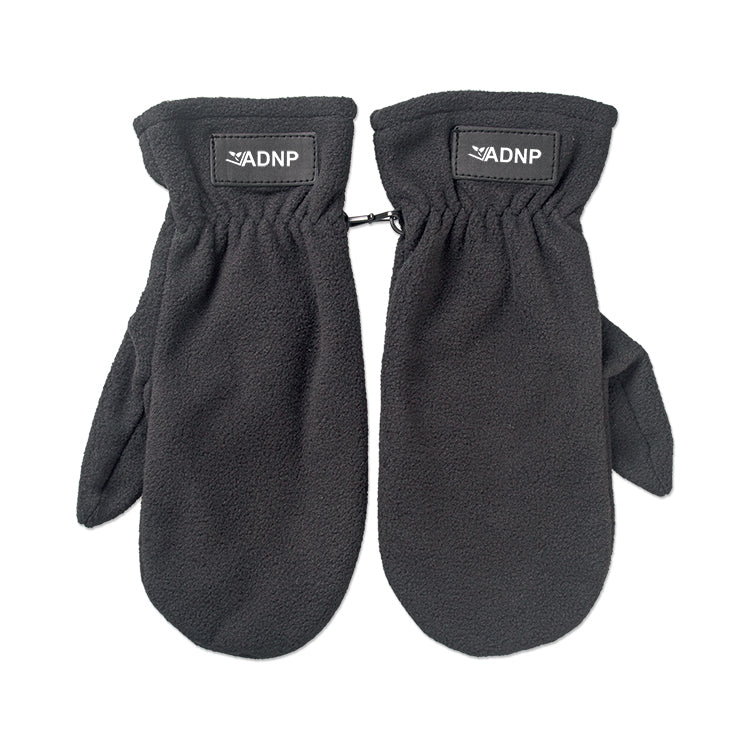 Black Fleece Mittens