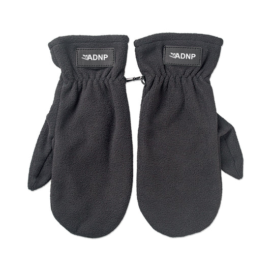 Black Fleece Mittens
