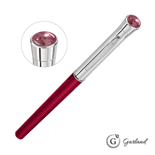 Garland® Monogram Aura Rollerball Pen - Chrome
