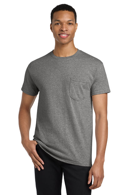 SanMar 5300_graphiteheather_model_front.jpg