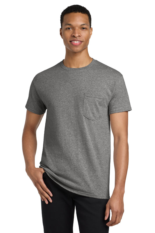 SanMar 5300_graphiteheather_model_front.jpg