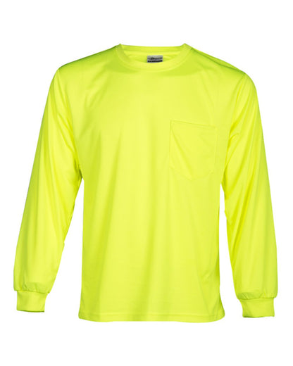 Unisex Microfiber Polyester Long Sleeve T-Shirt - 9122-9123