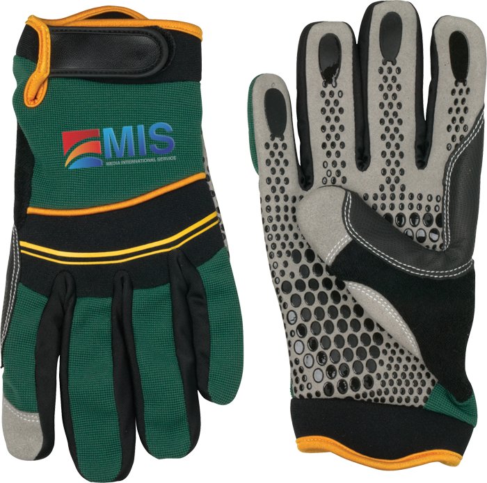 Sythetic Leather Palm Mechanic Glove