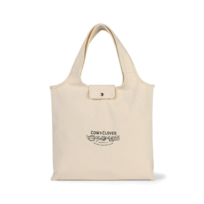 Natural Willow Deluxe Cotton Packable Tote